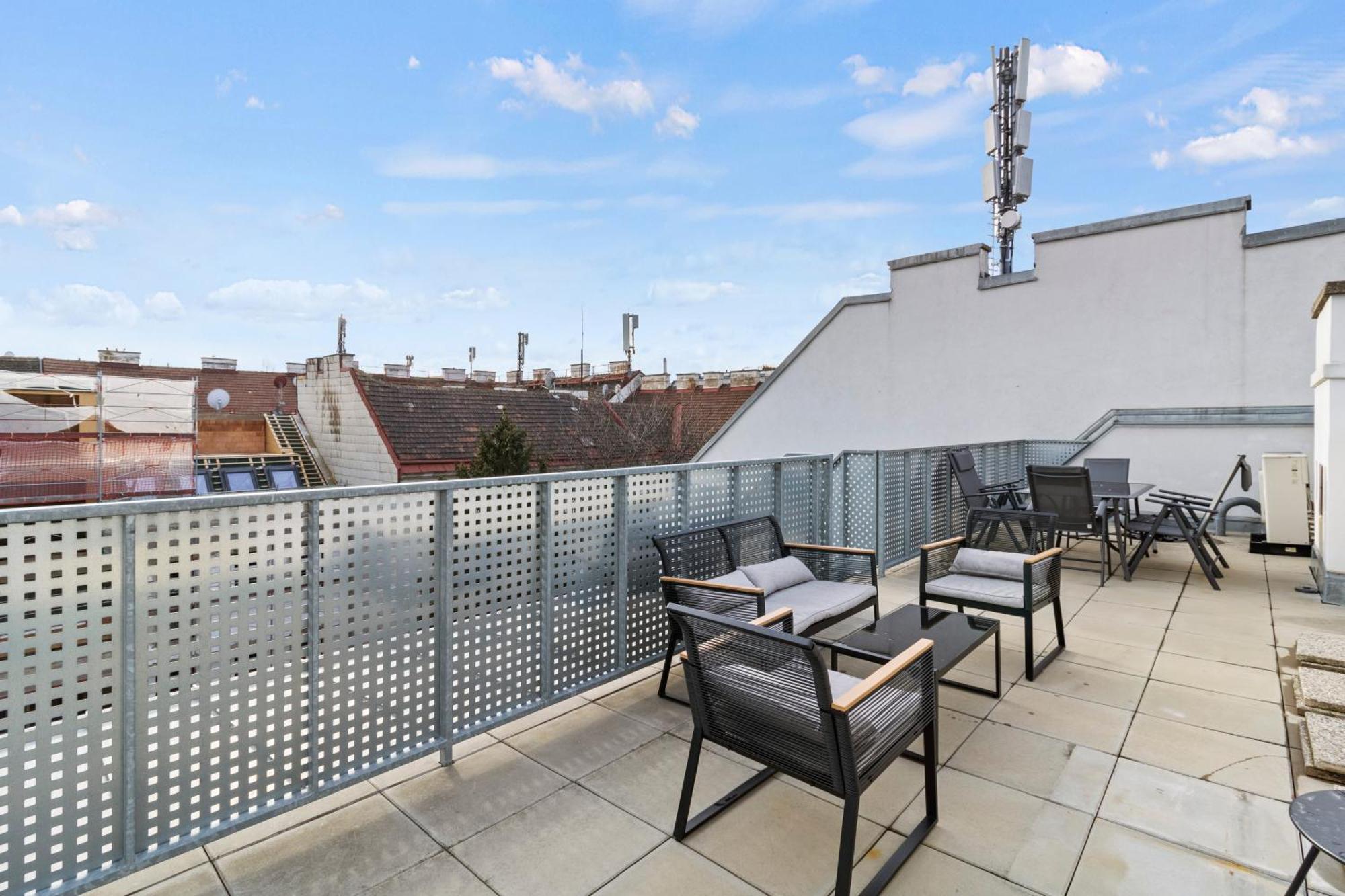 Terrace - 75 M² - Near Wiener Stadthalle Exterior foto